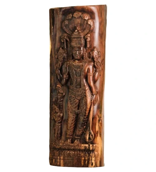 The Preserver: Vishnu in Wood