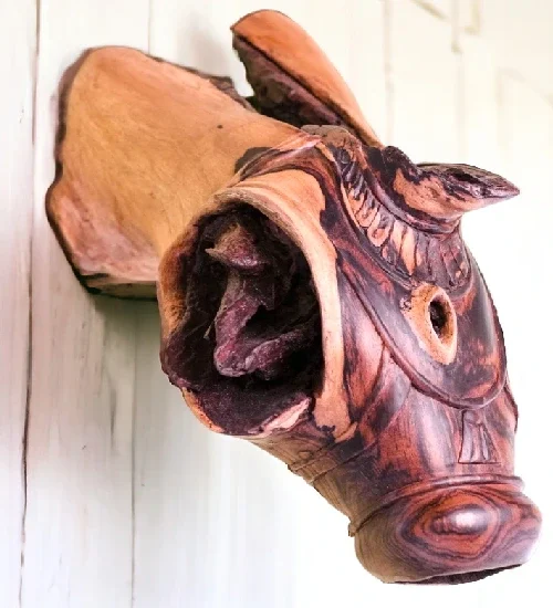 The Sentinel – Reclaimed Wood Equine Sculpture